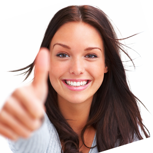 happy woman